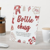 SIGNE Baby shower de Noël Rouge Bouteille d'hiver (In SItu)