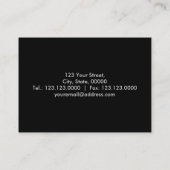 SIGNE Bicyclette Cartes de visite 2 (Dos)