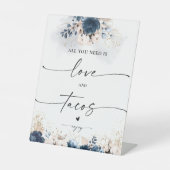 SIGNE Bleu Marine et Dusty Rose Amour et Tacos (Recto)