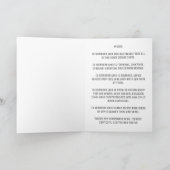 SIGNE Bleu Pisces Carte Anniversaire (Intérieur)