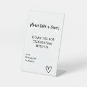 SIGNE CENTRAL DE Mariage Faveurs (Recto)