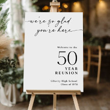 Signe d'accueil de réunion de classe, Toute année