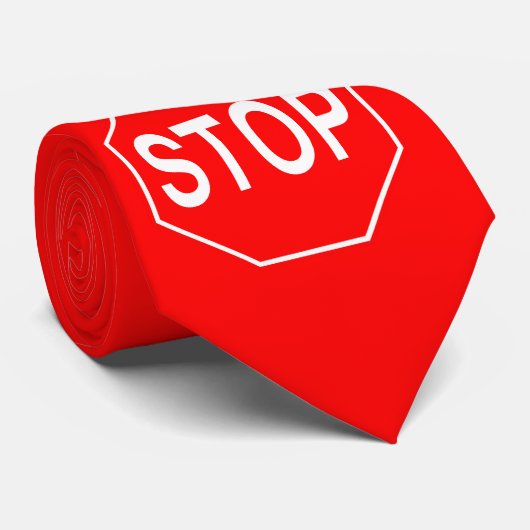 Signe d'ARRÊT - cravate (Roulé)