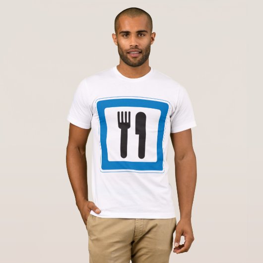 SIGNE D'ARRÊT Mens T-Shirt (Devant entier)