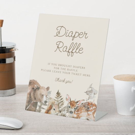 SIGNE DE Baby shower Déchets de bois Animaux (In SItu)