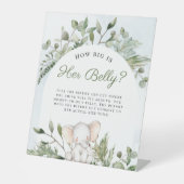 Signe de Baby shower éléphant de son ventre (Recto)