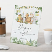 Signe de Baby shower Safari Animaux Diapeurs (In SItu)