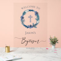 signe de bienvenue du baptême d'hiver