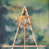 Signe de bienvenue pour la fête prénuptiale de la  (Neutre)