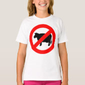 Signe de boeuf T-shirt animal (Devant)