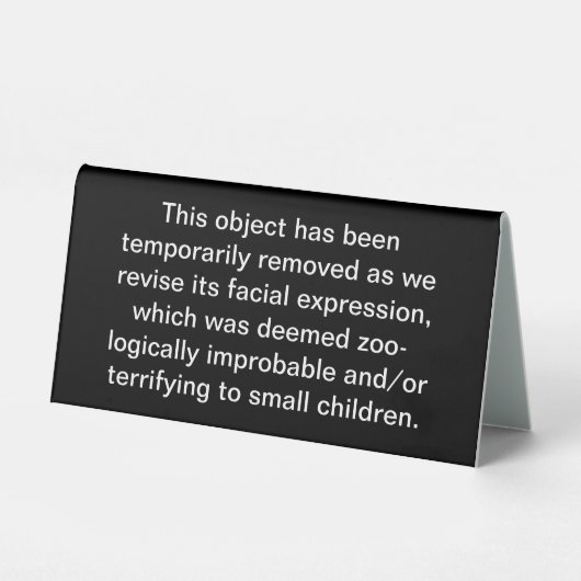 Signe de bureau d'objet temporairement supprimé (Recto)