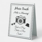 Signe de cabine photo pour Mariage (Verso)