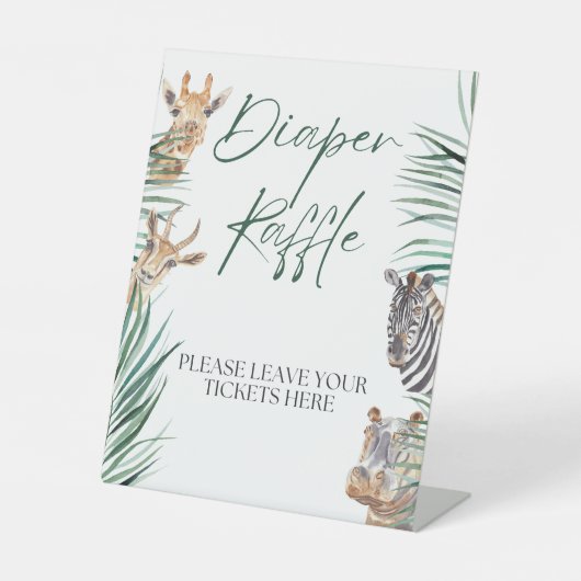 Signe de caleçon Oh Garçon Safari Jungle (Recto)