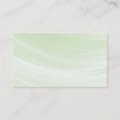 Signe de carte de visite vert (Dos)