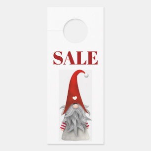 Signe de cintre de vente - Gnome de Noël