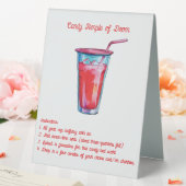 Signe de cocktail automatique Shirley Temple Twist (In SItu (Mariage))