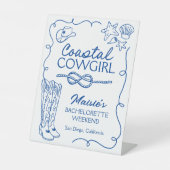 SIGNE DE FIN DE FIN DE SEMAINE DE LA Cowgirl Côtiè (Recto)