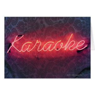 Signe de karaoke