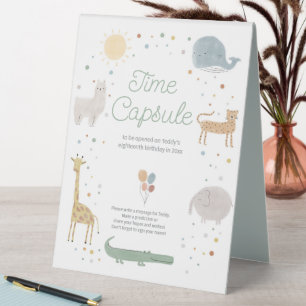 signe de la capsule temporelle de l'animal boho