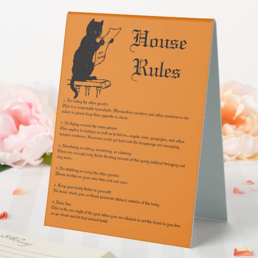 SIGNE DE LA PARTIE Halloween (In SItu (Mariage))