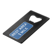 SIGNE DE LA ROUTE DU REPOS (Devant Angle)