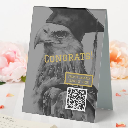 Signe de la tablette du Parti de graduation avec l (In SItu (Mariage))