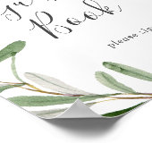 Signe de livre d'or de branche d'olive moderne (Coin)