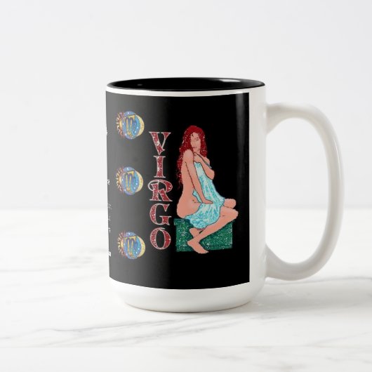 SIGNE DE NAISSANCE DE LA VIERGE Zodiac Mug (Droit)