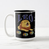 SIGNE DE NAISSANCE Léo Zodiac Mug (Gauche)