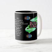 SIGNE DE NAISSANCE Pisces Zodiac Mug (Devant droit)