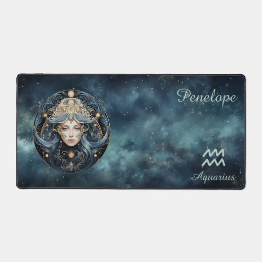 SIGNE DE NAISSANCE Zodiaque Aquarius Astrolog (Recto)