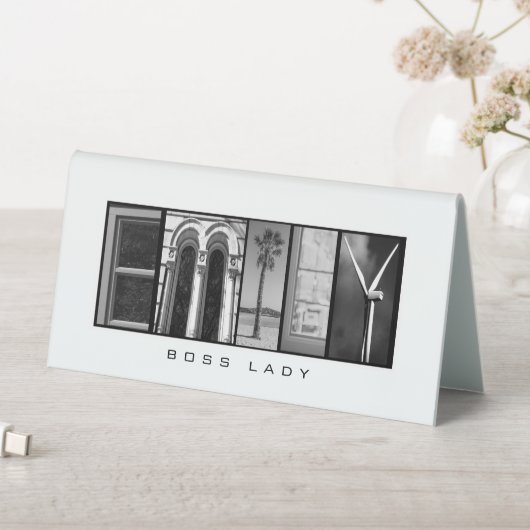 Signe de nom de texte personnalisé "Emily" (En SItu (Tableau))