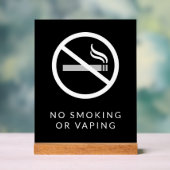 Signe de non-fumeurs ou de non-fumeurs (Neutre)