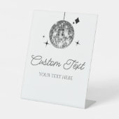 Signe de partie de texte personnalisée de la balle (Recto)