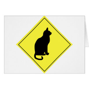 SIGNE DE PASSAGE DE CHAT