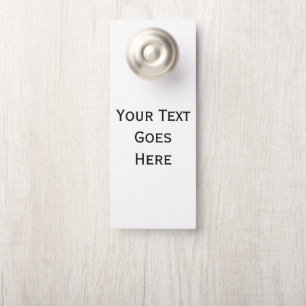 Signe de porte personnalisée minimaliste moderne