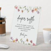 Signe de rabat du Baby shower Fleur sauvage de res (In SItu)