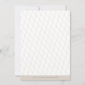 Signe de rue Invitation de la fête de fin d'études (Dos)