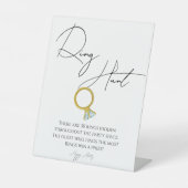 Signe de script moderne chasse nuptiale douche sig (Recto)