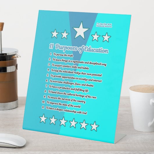 Signe De Table 11 Objet de l'éducation (In SItu)