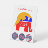 Signe De Table 2024 Jamais Trump Thunder_Cove (Recto)