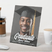 Signe De Table 2026 Graduation Party Photo Modern Graduate (In SItu)