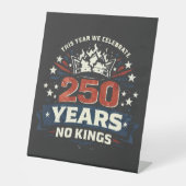 Signe De Table 250 Ans Pas De Rois Patriotique (Recto)