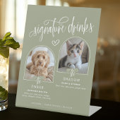 Signe De Table 2 Photo Mariage de Animaux de compagnie Signature