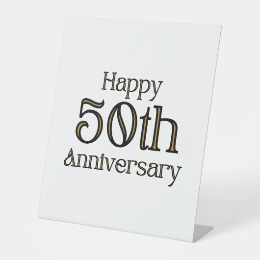 Signe De Table 50e Anniversary (Recto)