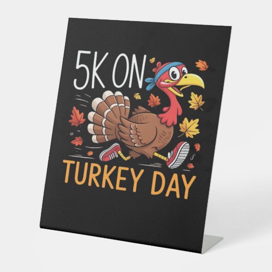 Signe De Table 5K Jour De La Turquie Thanksgiving Runic T-Sh Clas (Recto)