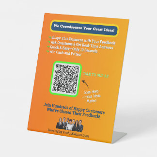 Signe De Table 6 x 8 Maître du piédestal