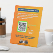 Signe De Table 6 x 8 Maître du piédestal (In SItu)