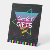 Signe De Table 80s Neon Retro Throwback Party cadeaux (Recto)