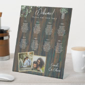 Signe De Table 8 Table SIÈGE PHOTOGRAPHIQUE Rustique en bois (In SItu)